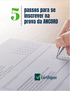 5 passos para se inscrever na prova da ancord